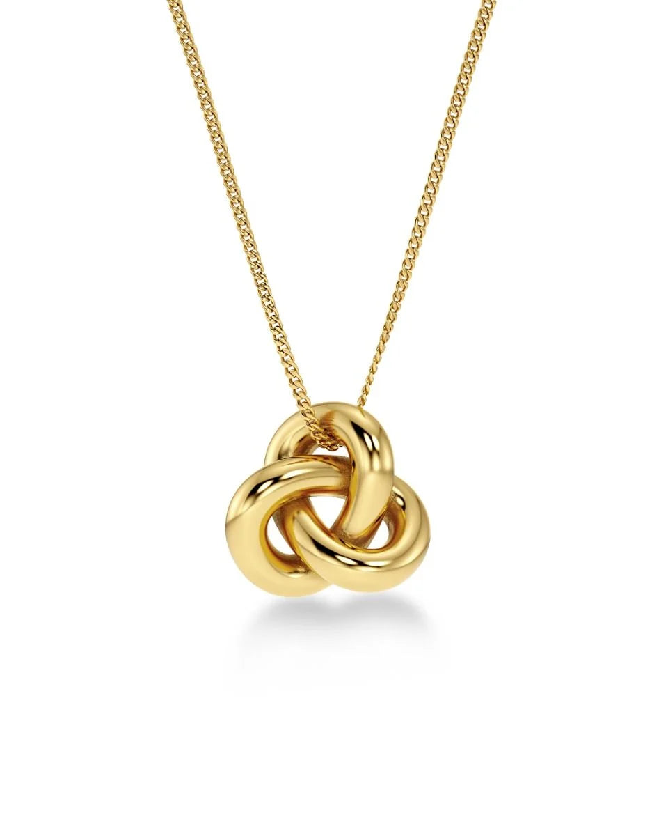 Infinity Knot Necklace L