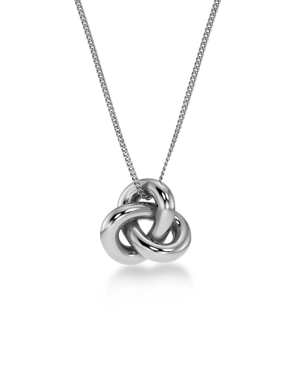Infinity Knot Necklace L