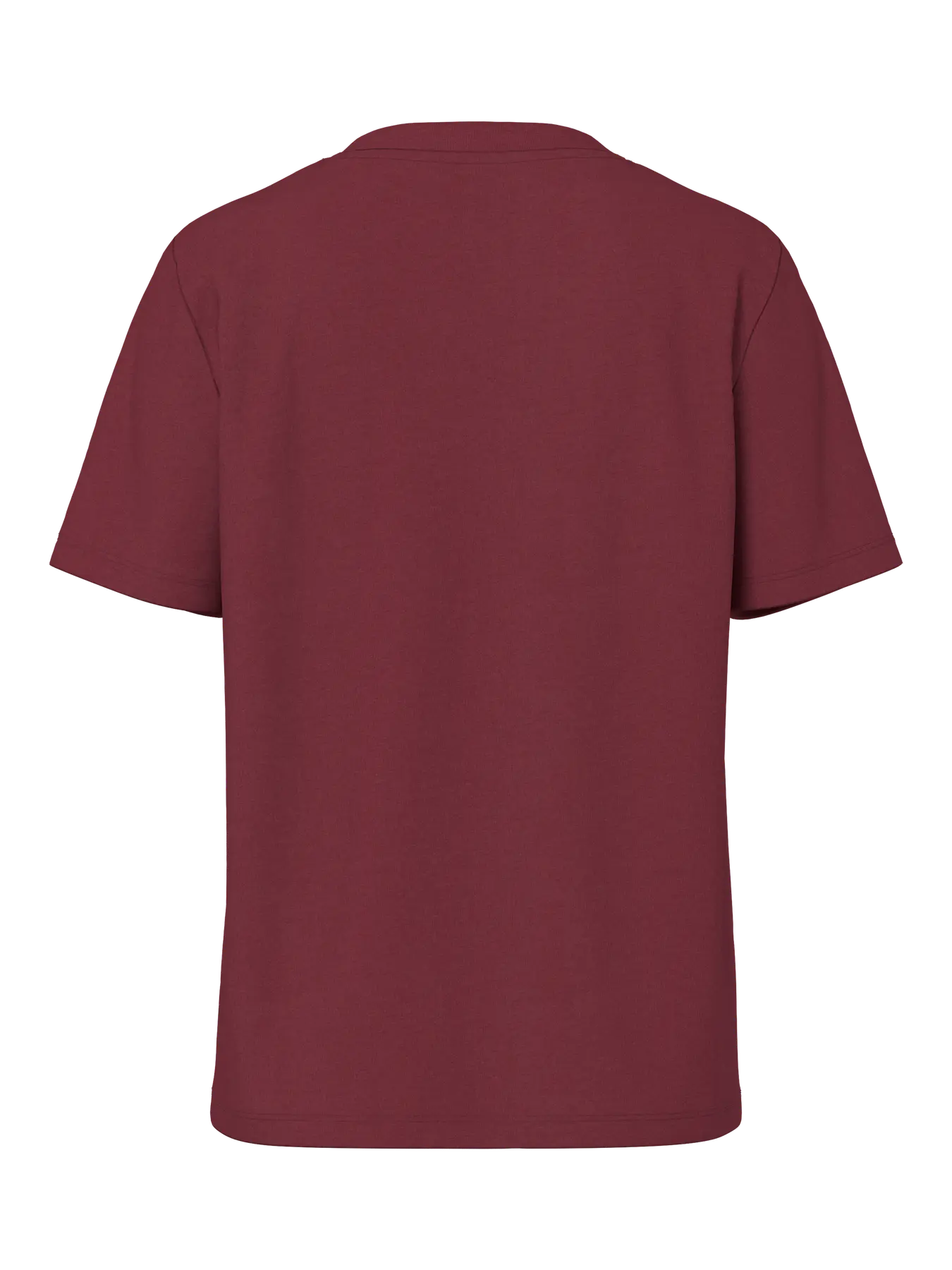 PCRIA SS SOLID TEE TAWNY PORT