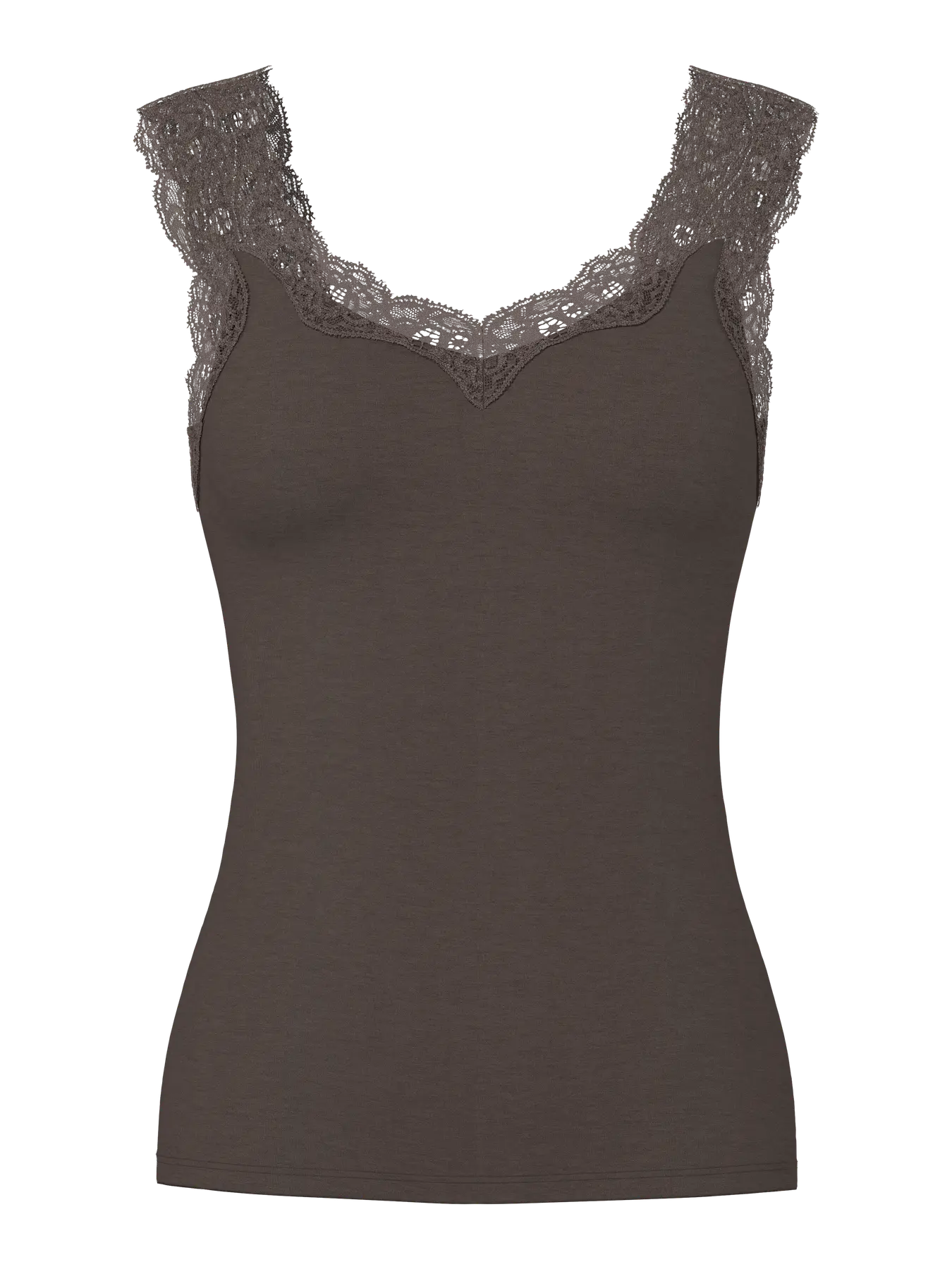 PCBARBERA LACE TOP HOT FUDGE