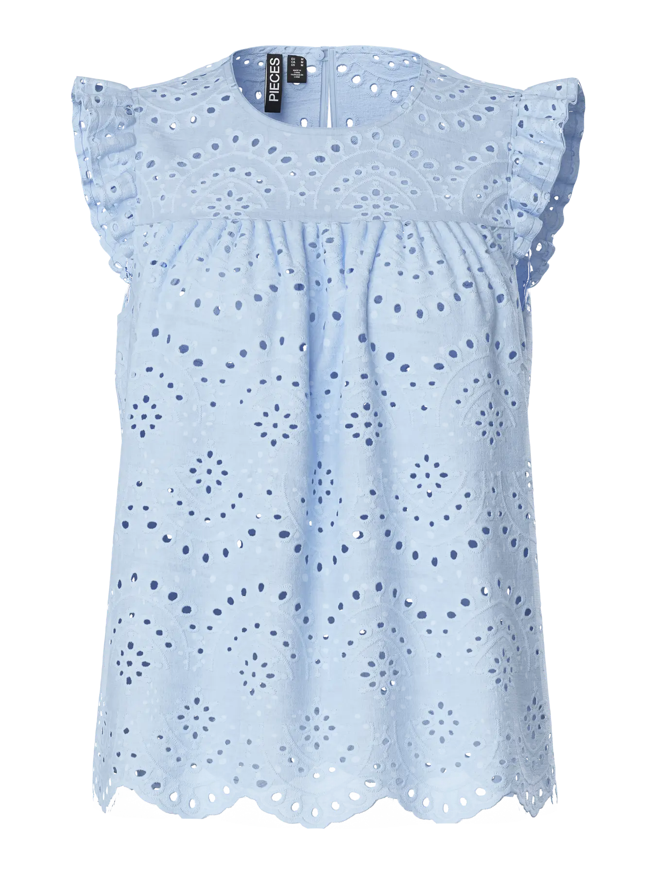 PCVILDE SL TOP LIGHT BLUE