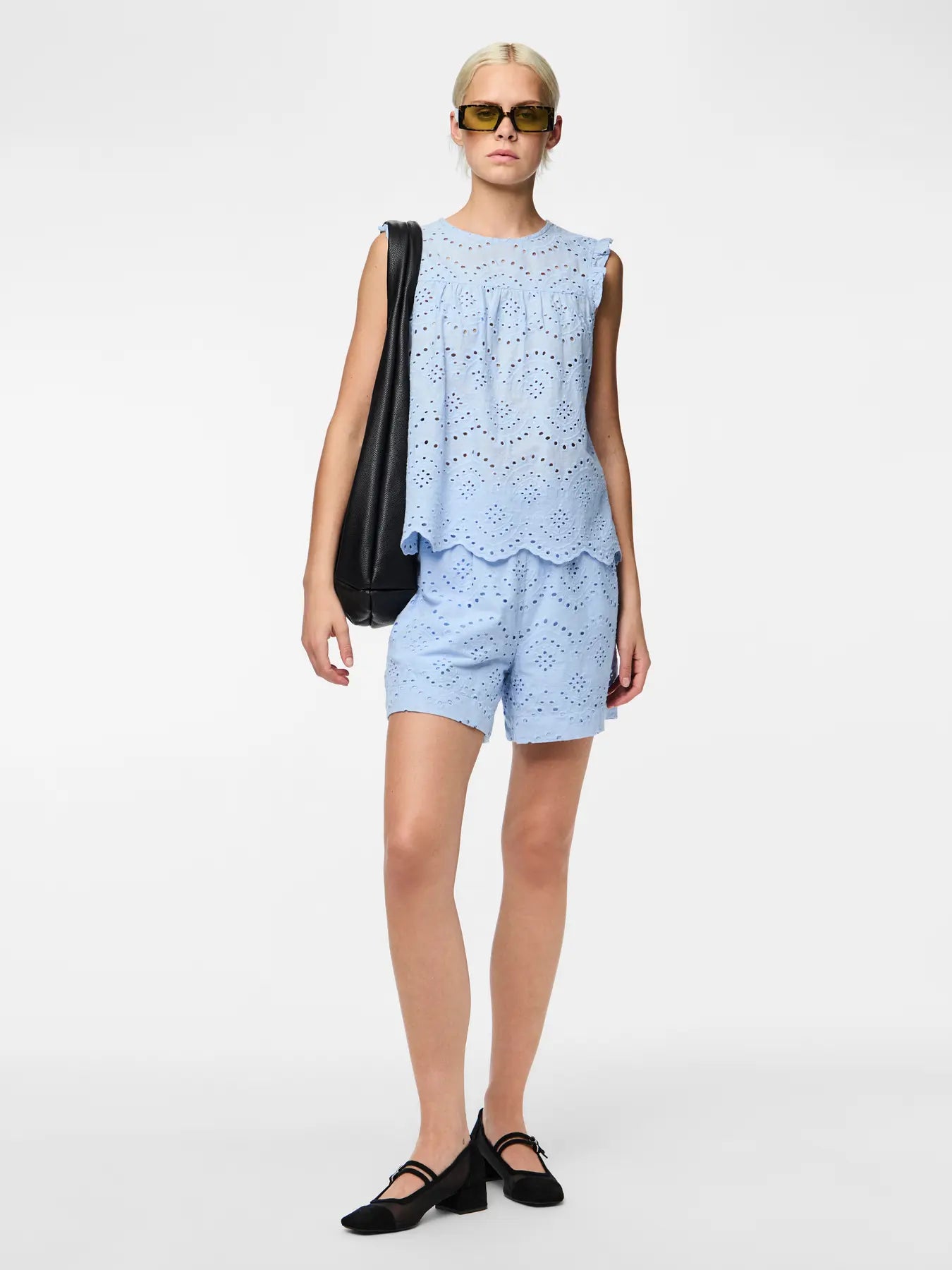 PCVILDE SL TOP LIGHT BLUE
