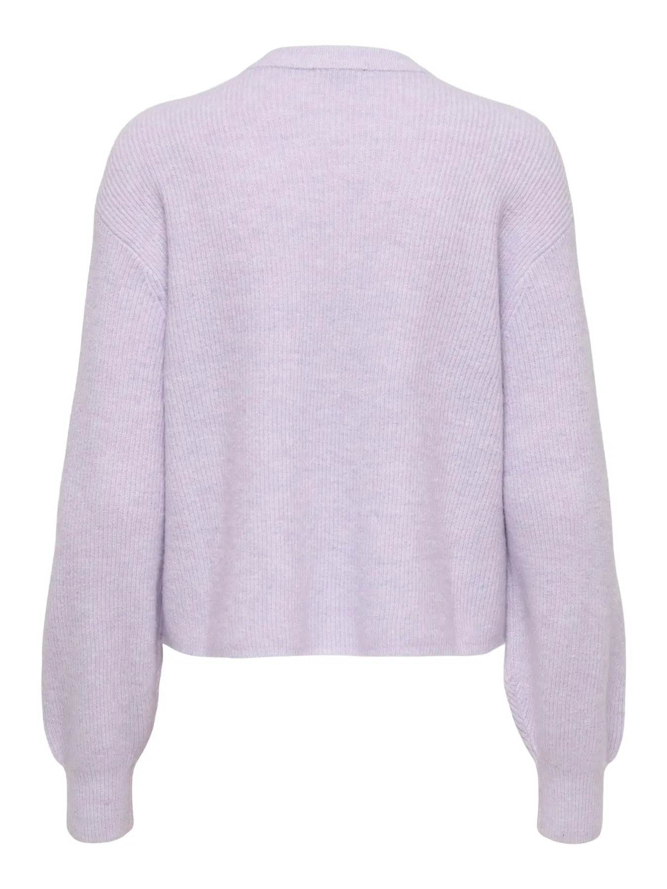 JDYLUMI L/S BUTTON CARDIGAN LILAC
