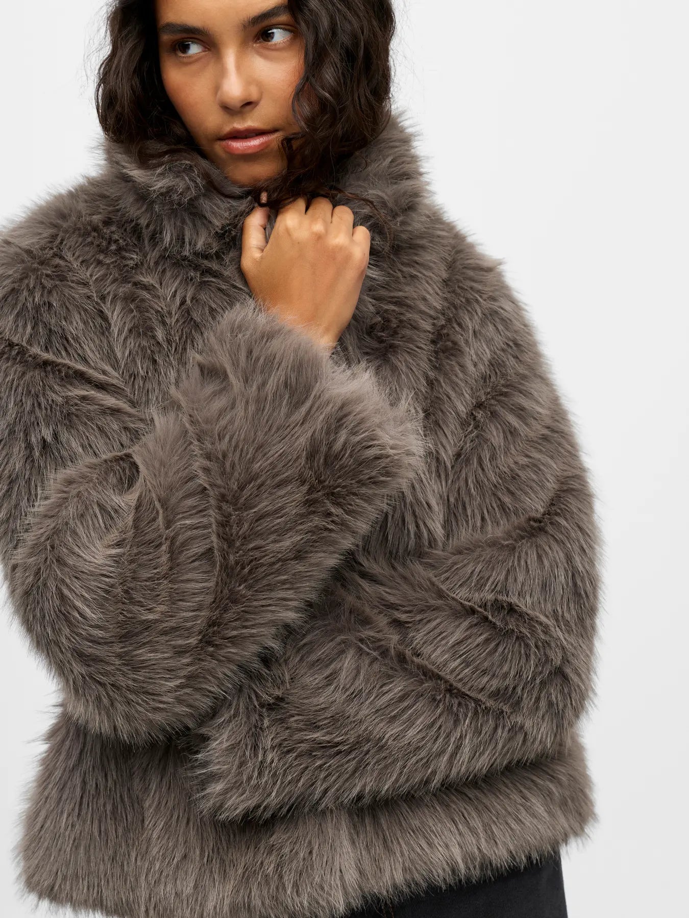 OBJISADORA L/S HAIRY COAT