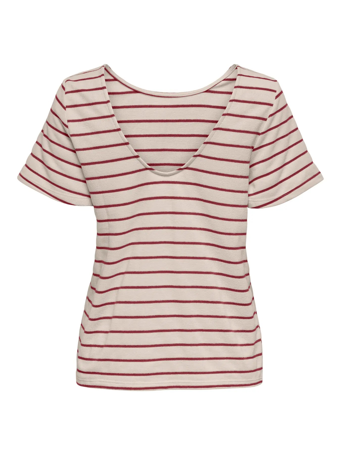 ONLJANA S/S TOP RED