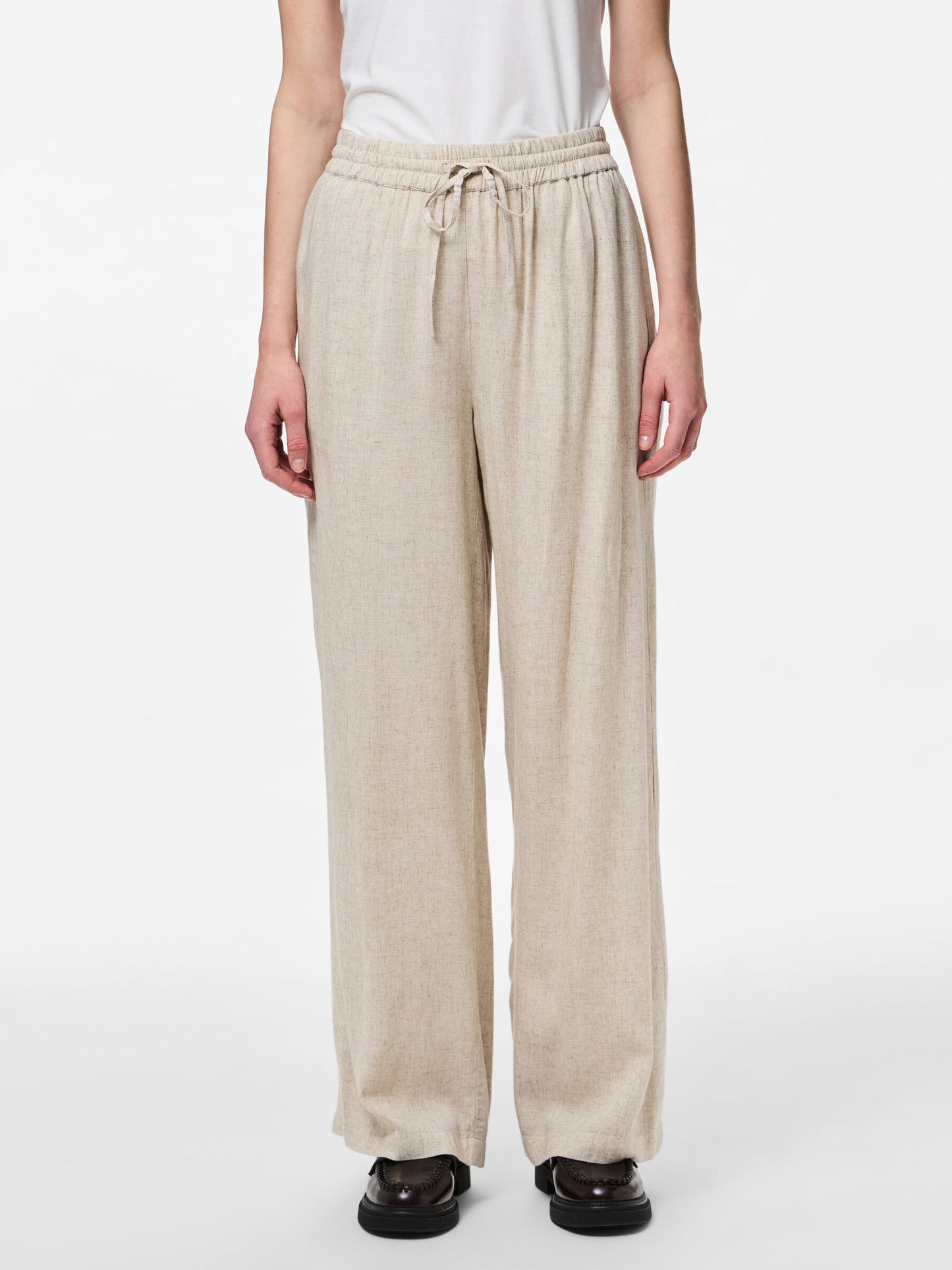 PCPIA HW WIDE PANTS BEIGE