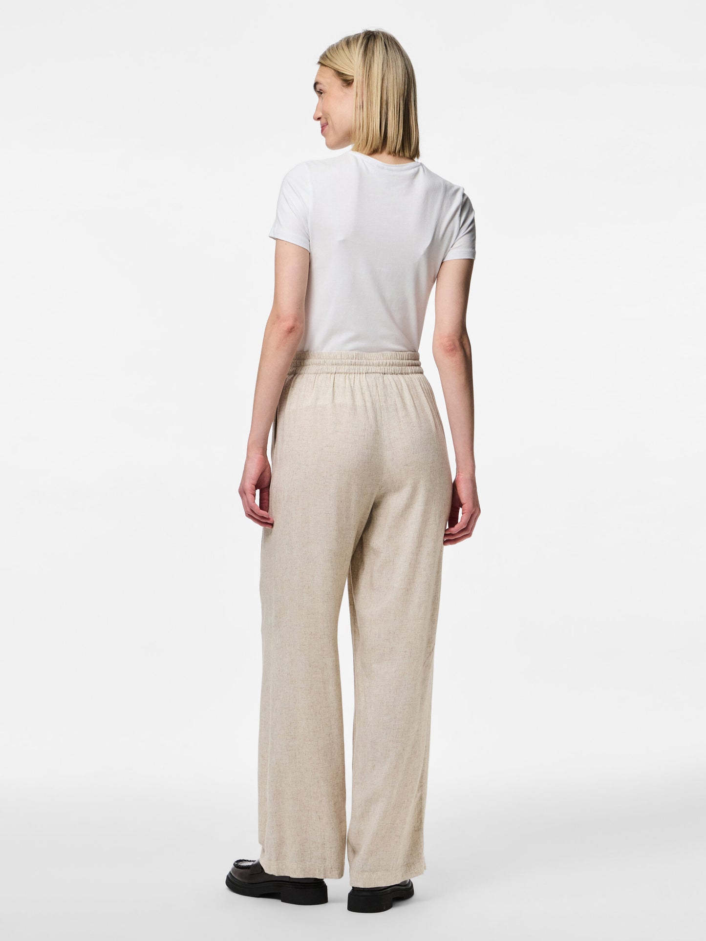 PCPIA HW WIDE PANTS BEIGE