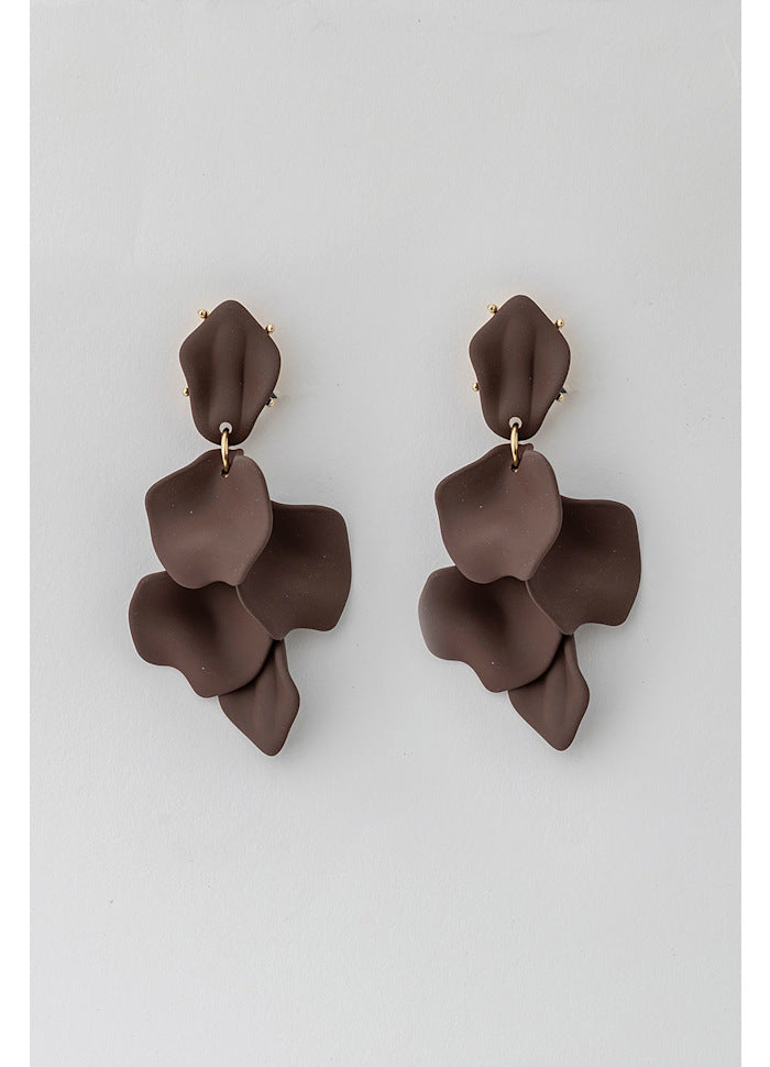 Leaf Earrings Matt Brown