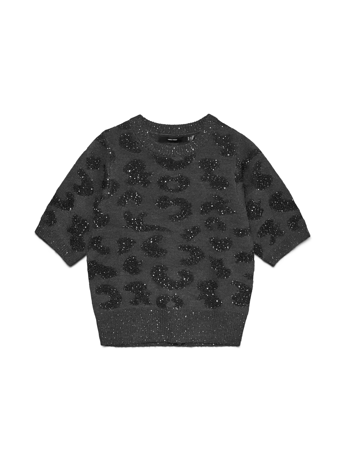 VMZUZU 2/4 O-NECK PULLOVER BLACK