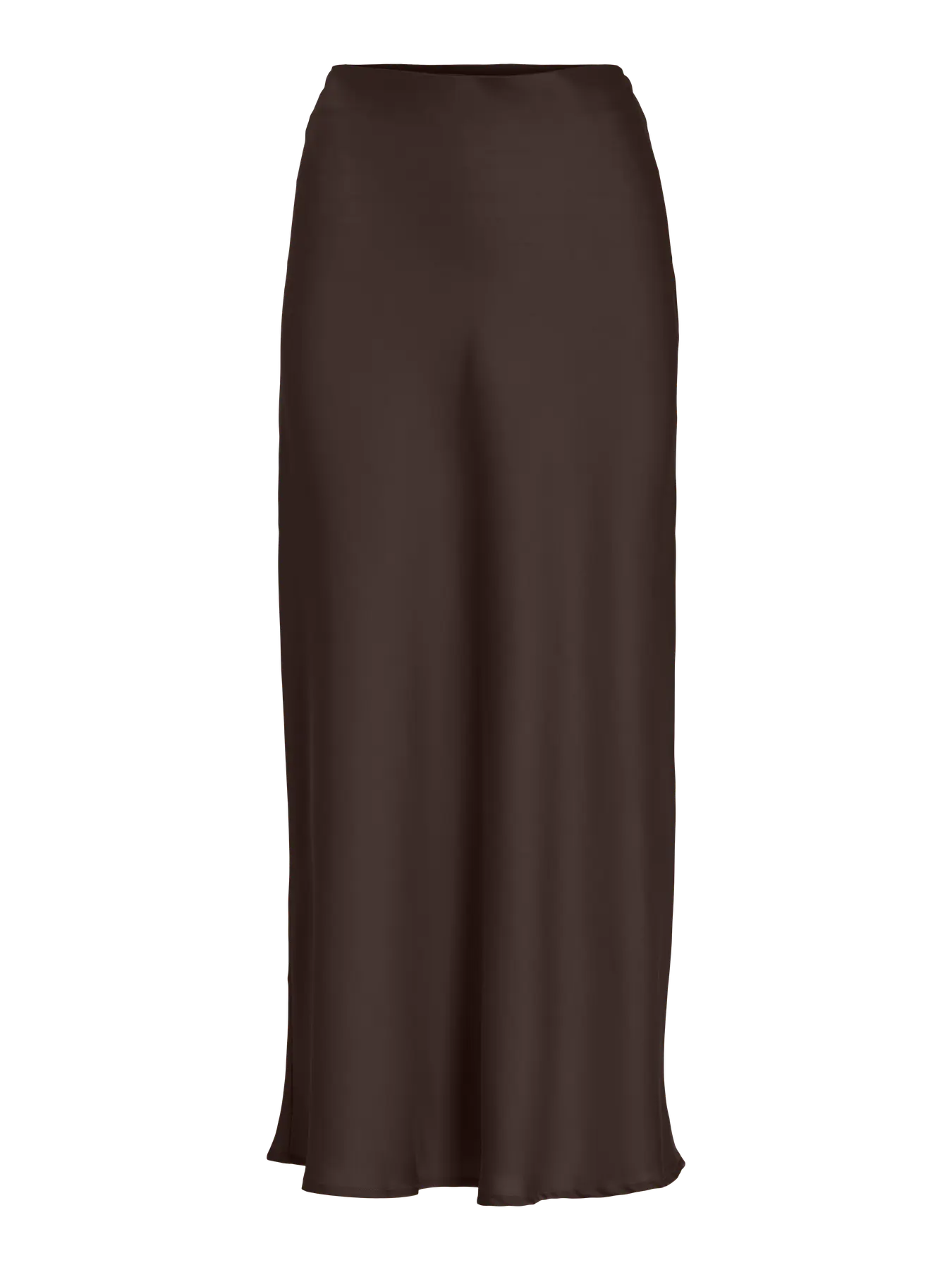 VIELLETTE HW MIDI SKIRT COFFEE BEAN