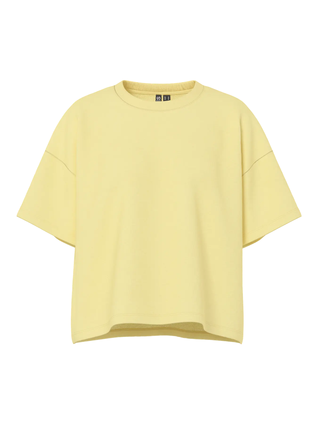 PCCHILLI 2/4 LOOSE SWEAT YELLOW