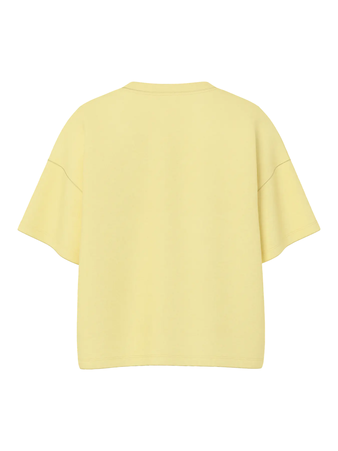 PCCHILLI 2/4 LOOSE SWEAT YELLOW