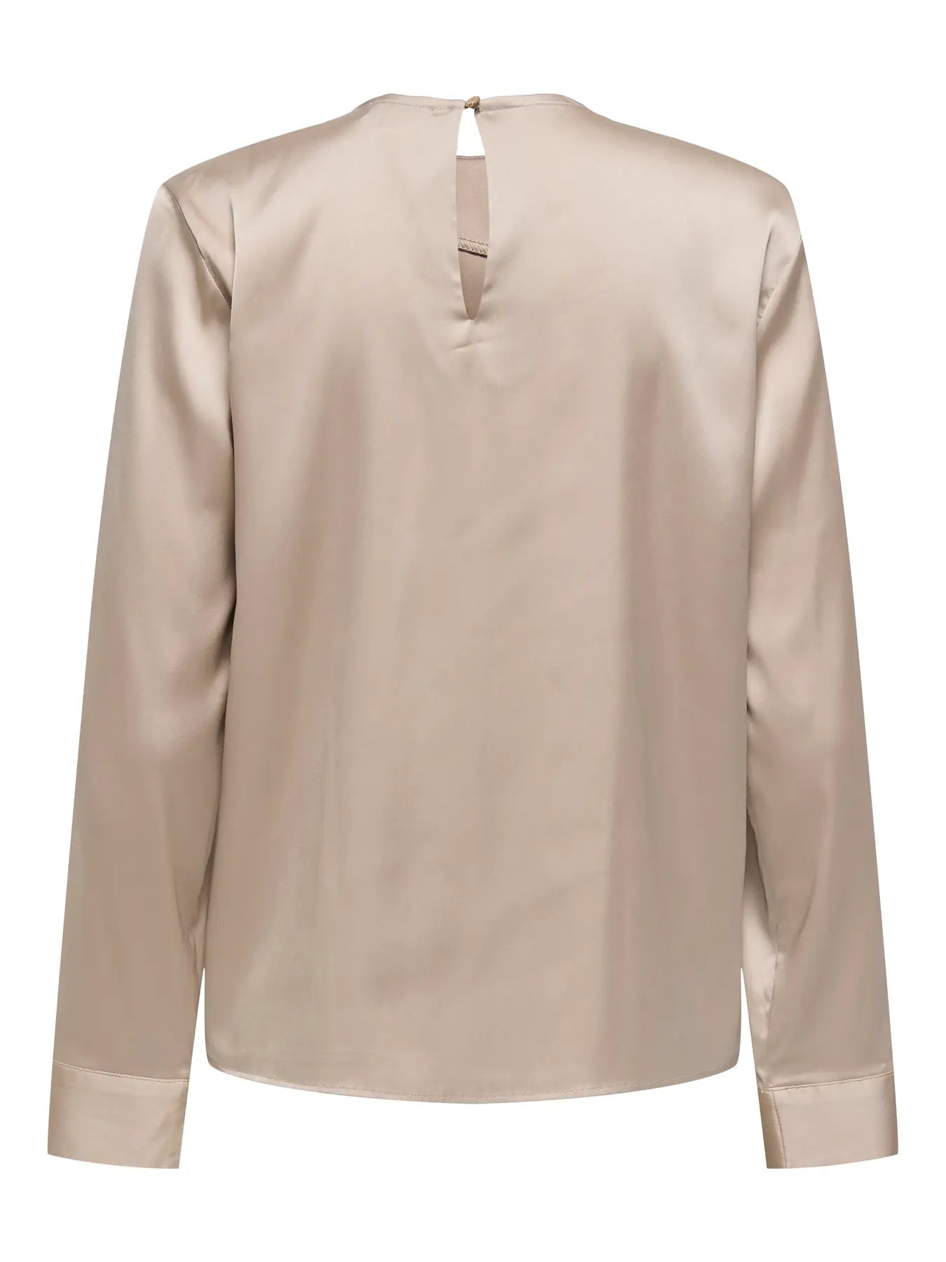 ONLCAMILLE LS SATIN DEATIL TOP