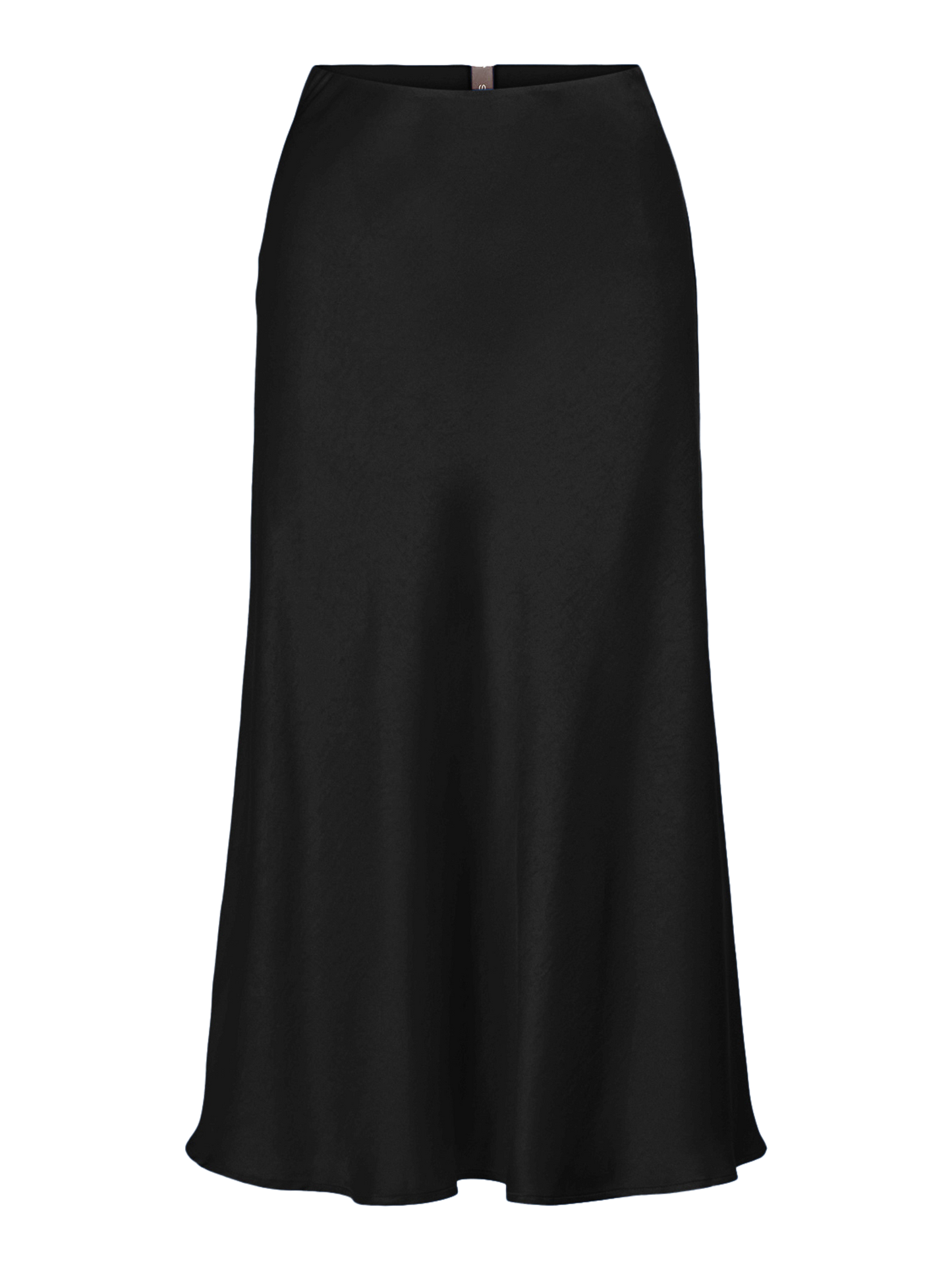YASPELLA HW MIDI SKIRT BLACK