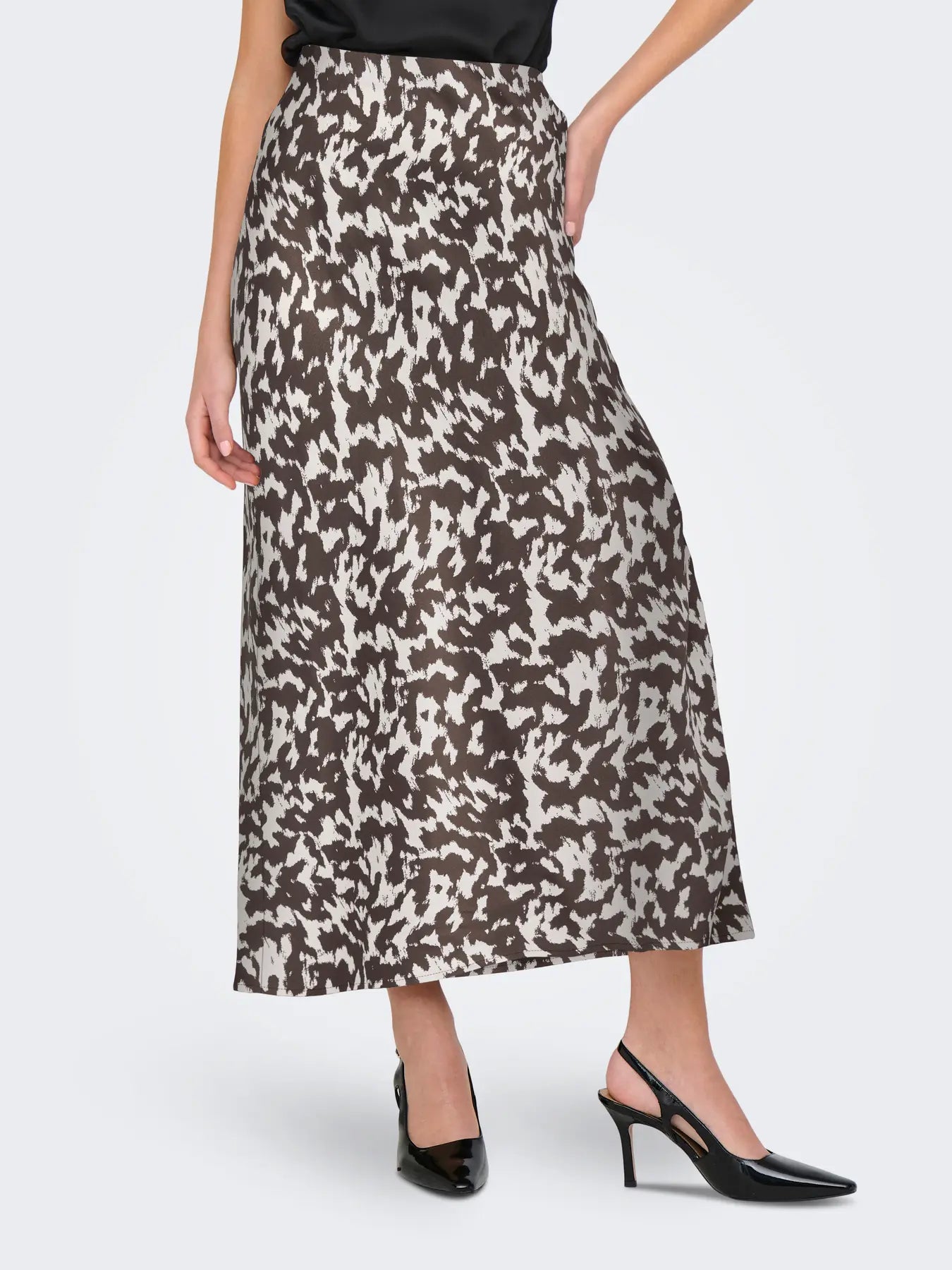 ONLCHIGO ANKEL SATIN SKIRT LEO