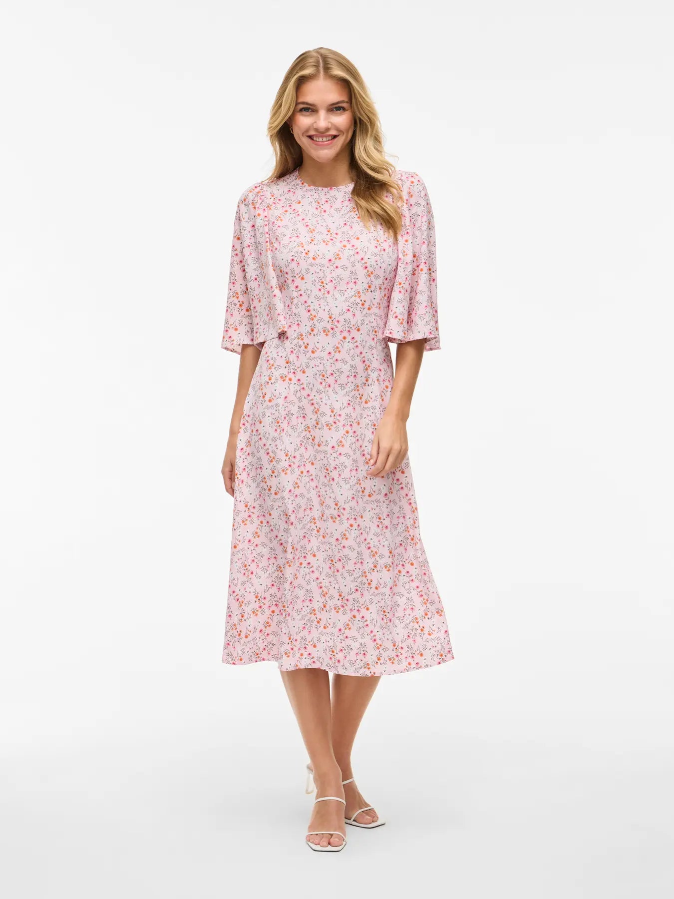 VILEILA 2/4 MIDI DRESS