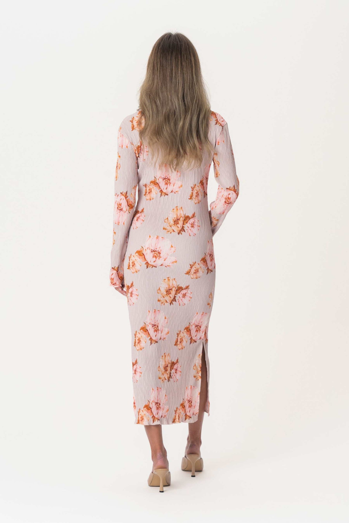 OdaIC Dress - Dusty Rose Print