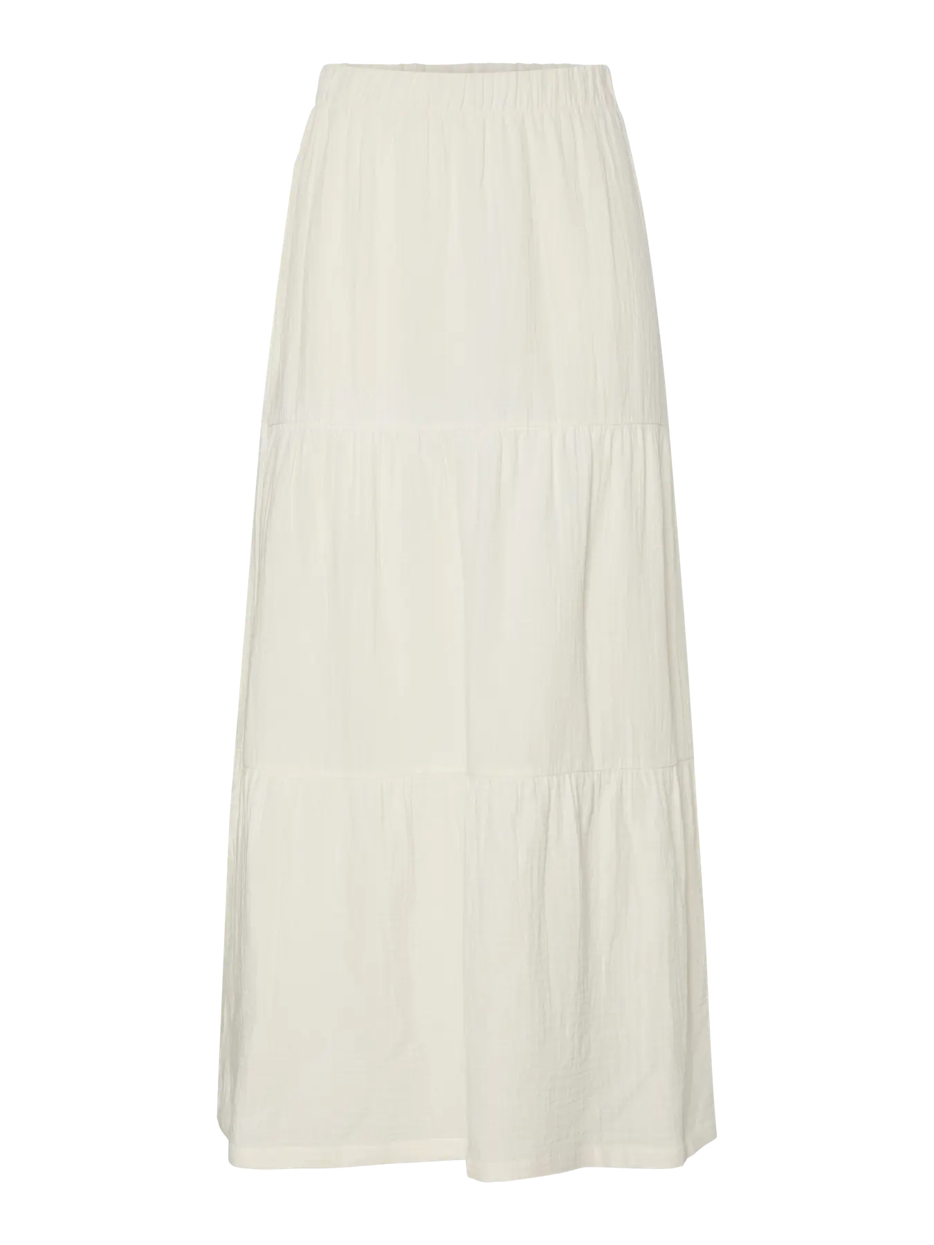 PCSIKKA HW MAXI SKIRT CREME