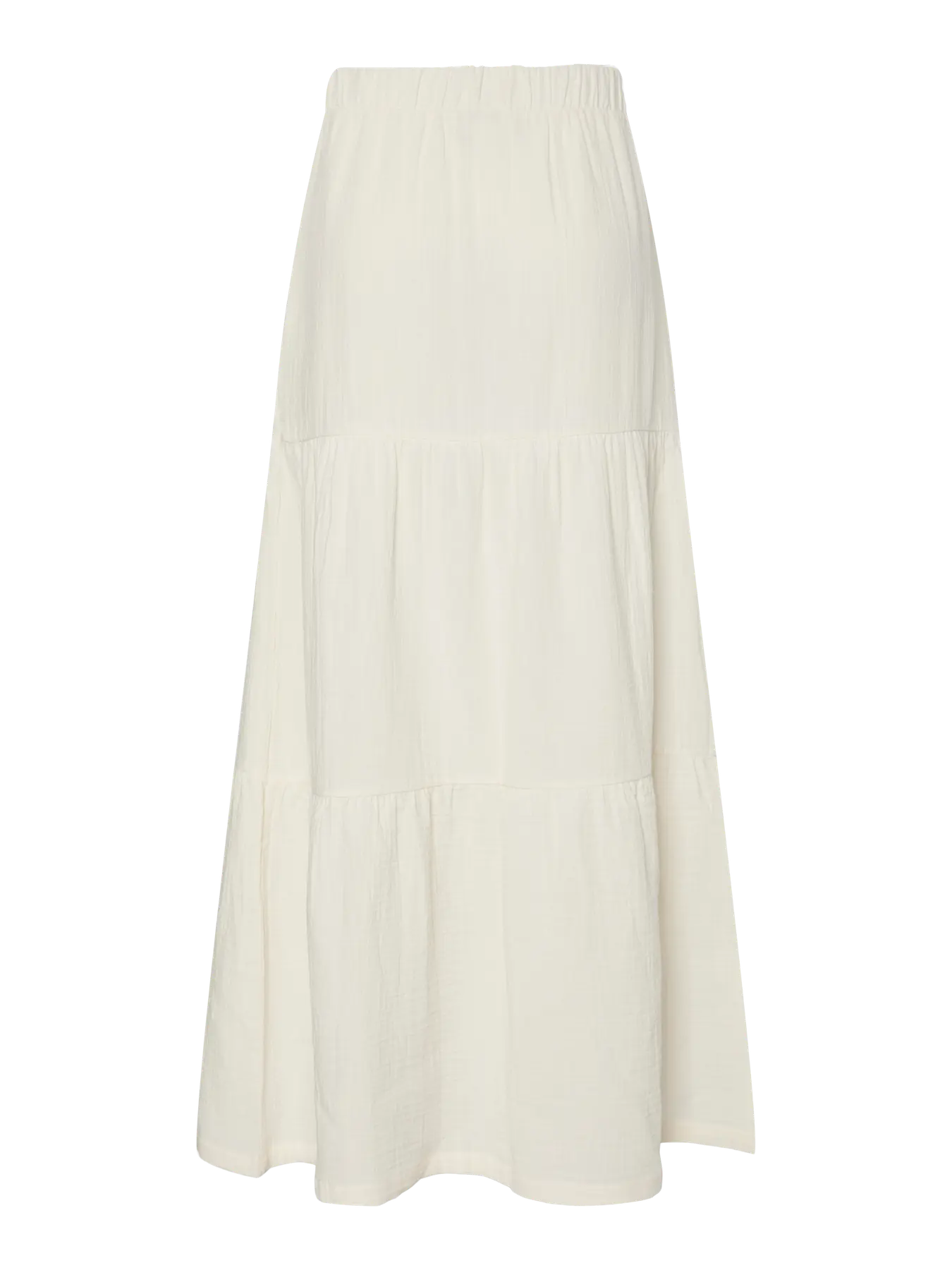 PCSIKKA HW MAXI SKIRT CREME