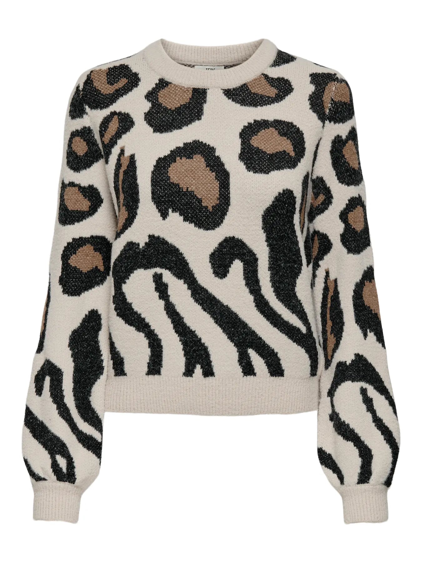 JDYLORRAINE ANIMAL L/S PULLOVER