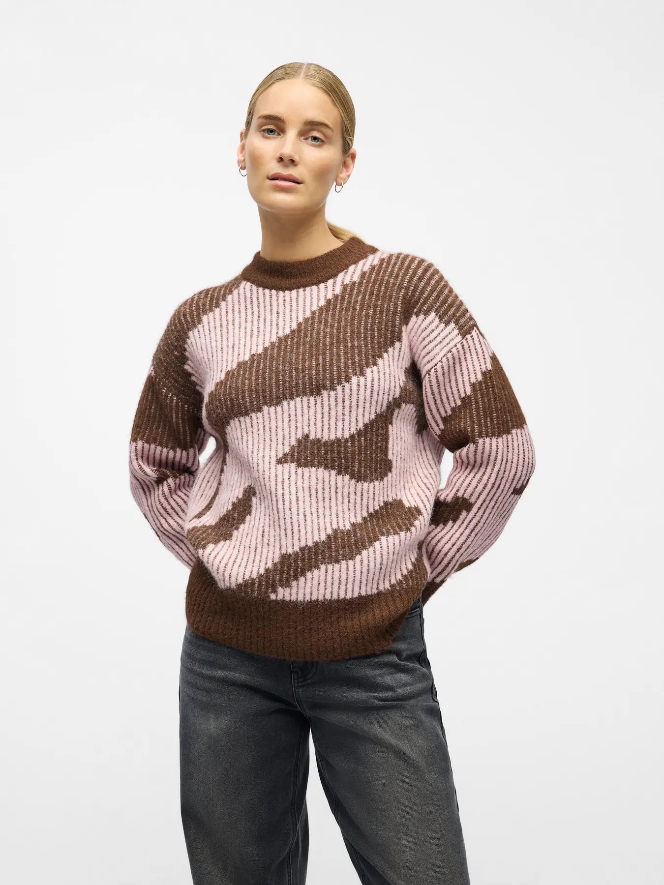 OBJLEYLO L/S KNIT PULLOVER