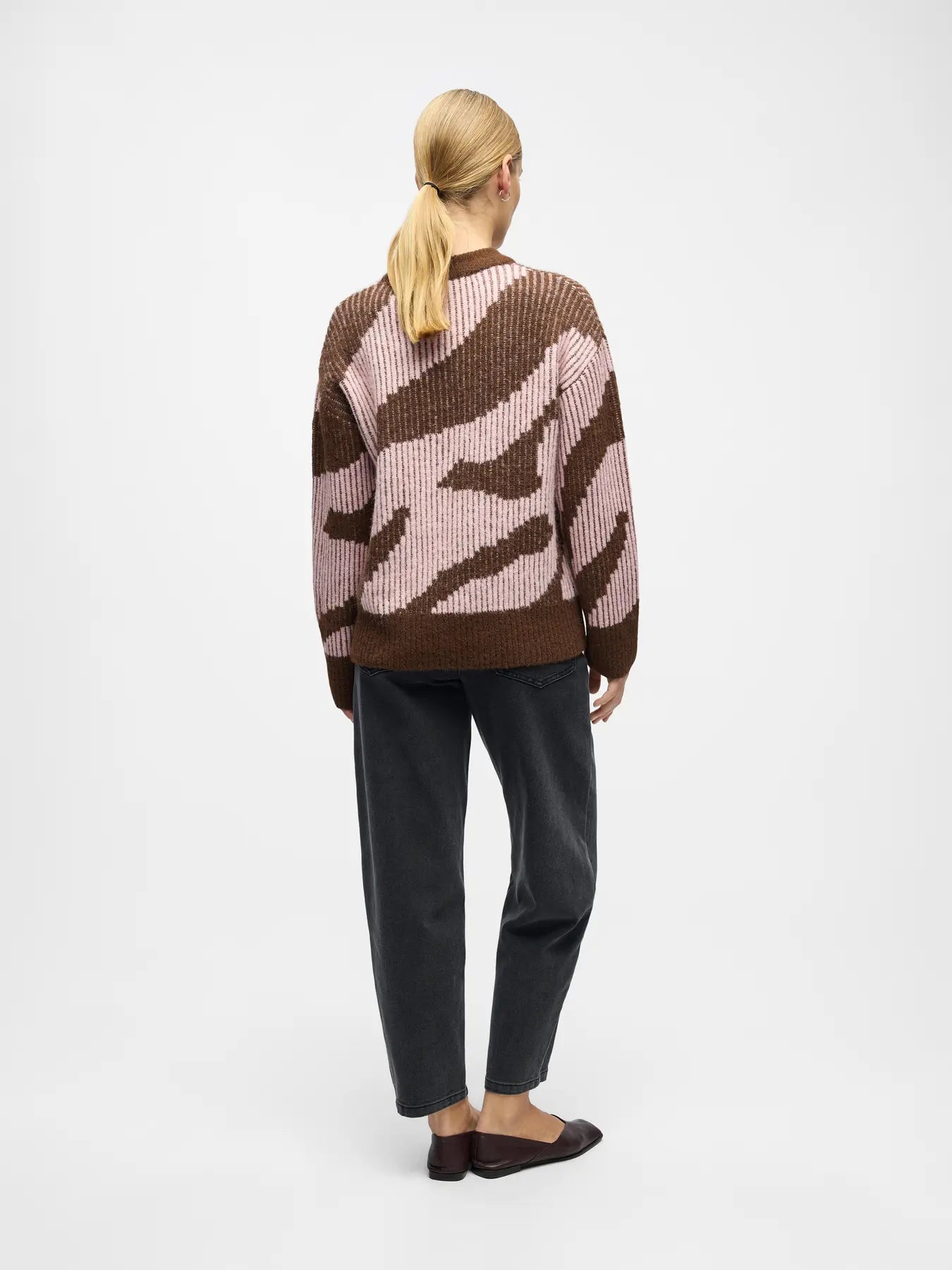 OBJLEYLO L/S KNIT PULLOVER