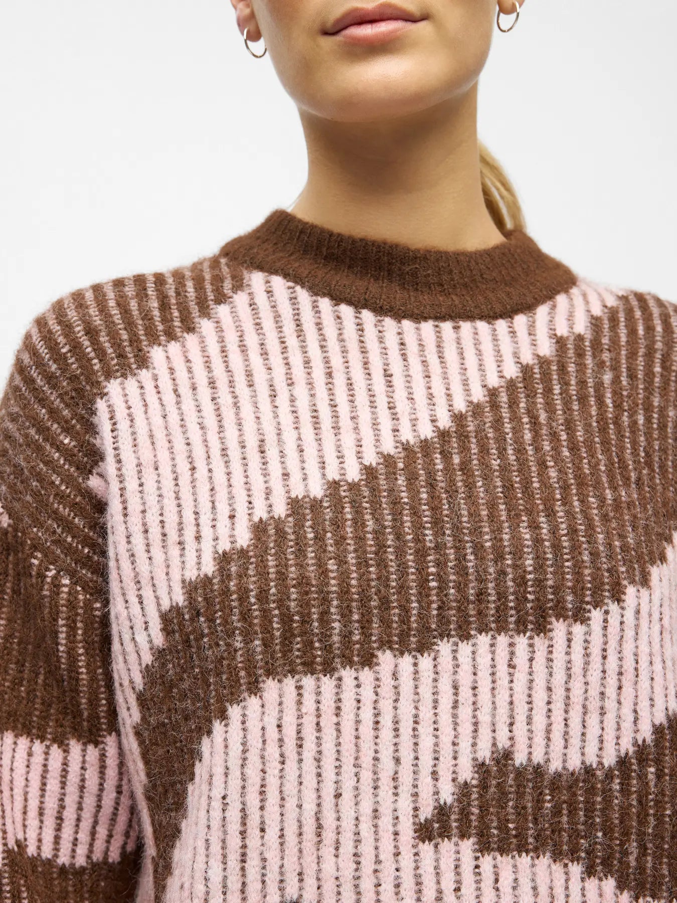 OBJLEYLO L/S KNIT PULLOVER