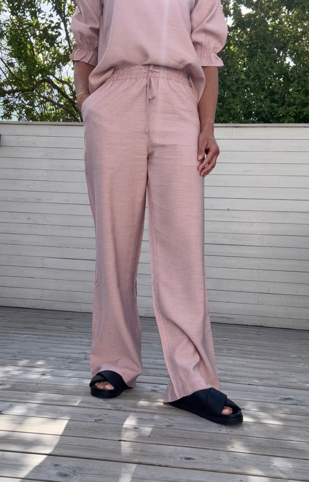 ELLA-PA54 MAUVE MELANGE
