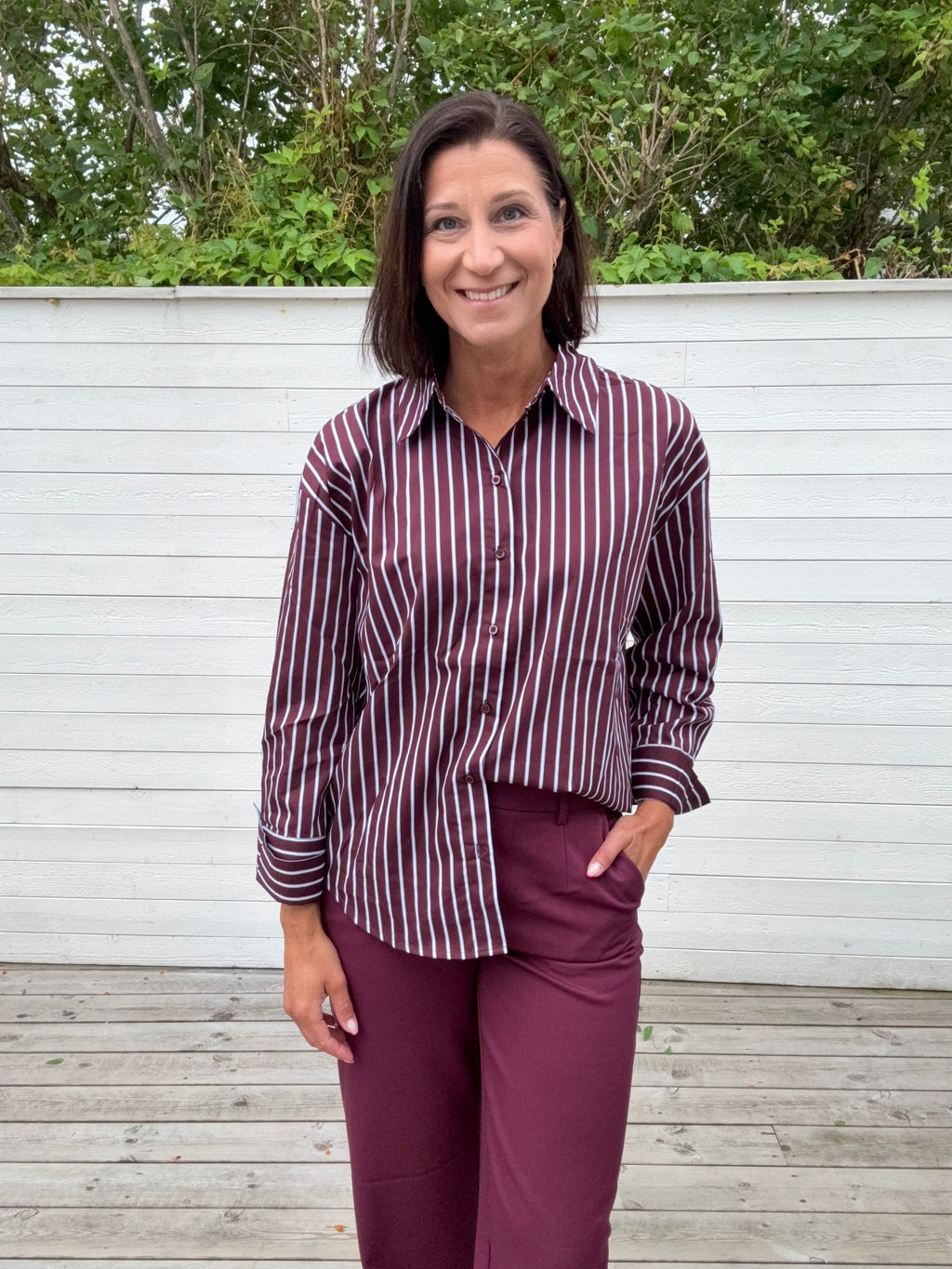 JDYSERENA L/S SHIRT PORT ROYAL