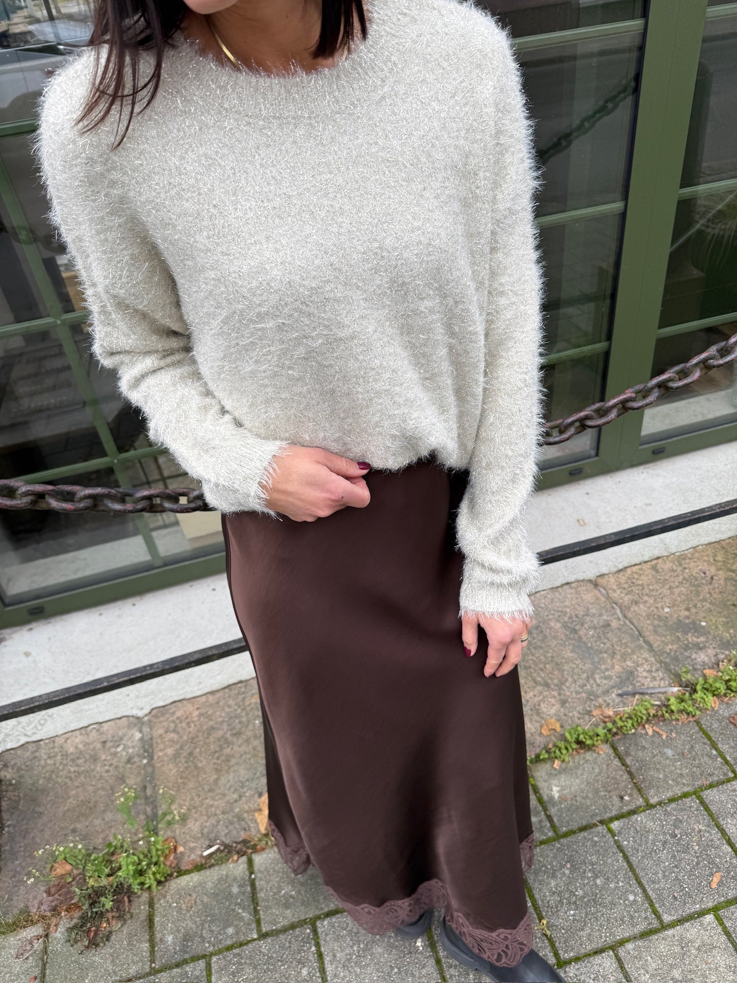 PCMIE LS O-NECK KNIT