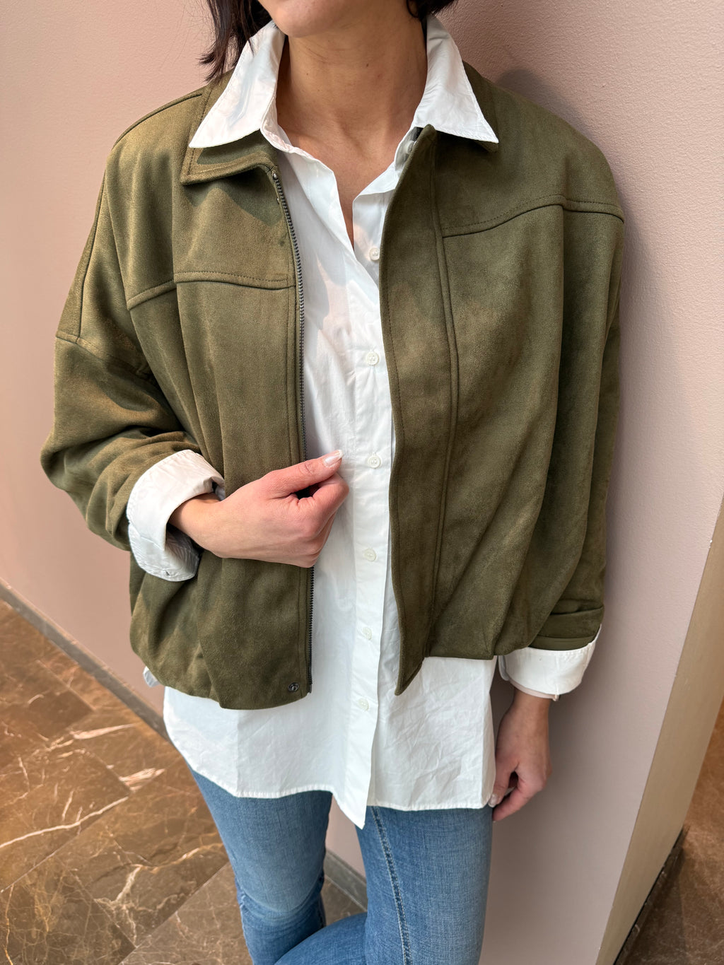 VIVIRAL L/S JACKET IVY GREEN