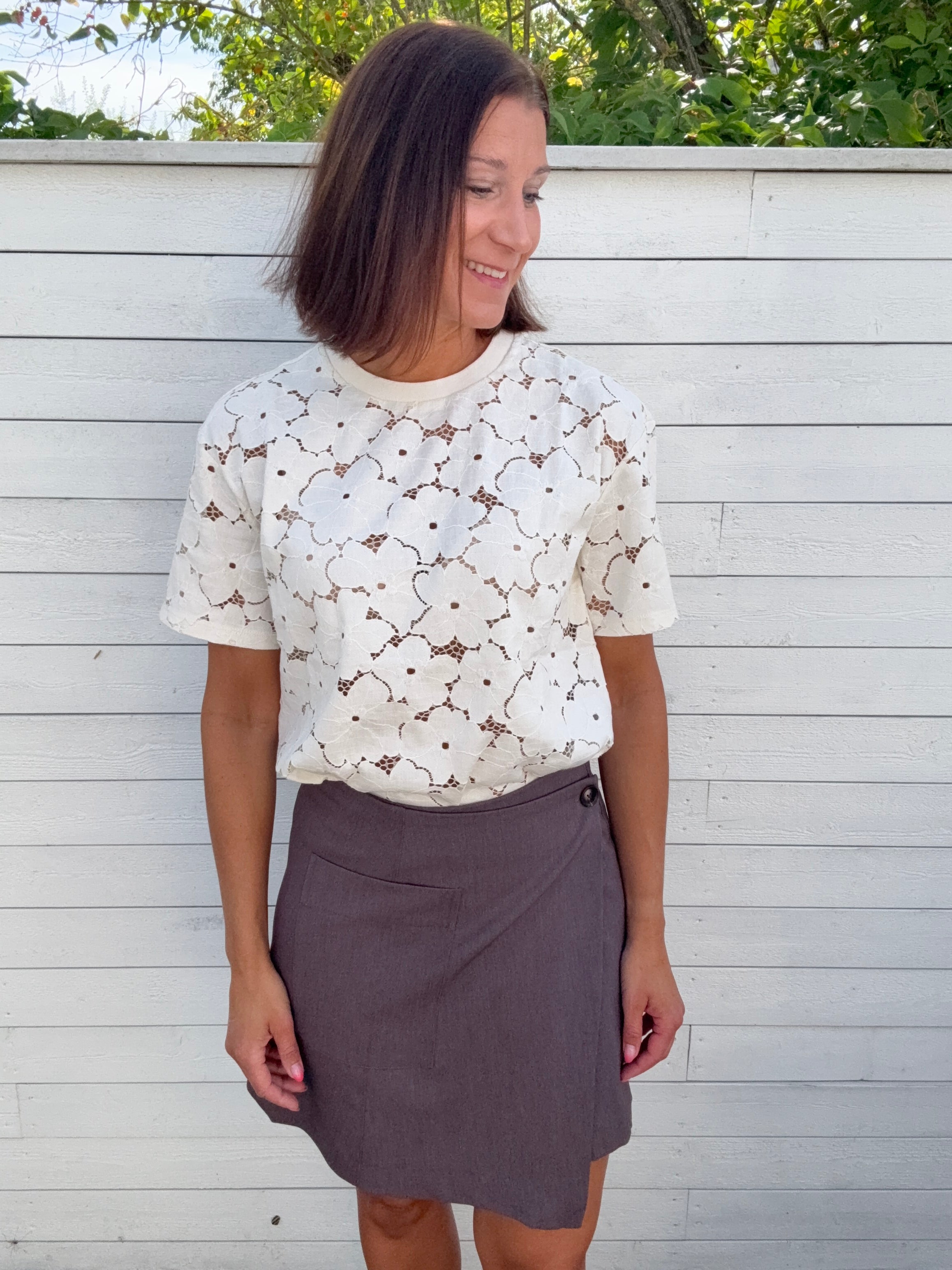 VMVILLA 2/4 O-NECK OVERSIZED TOP