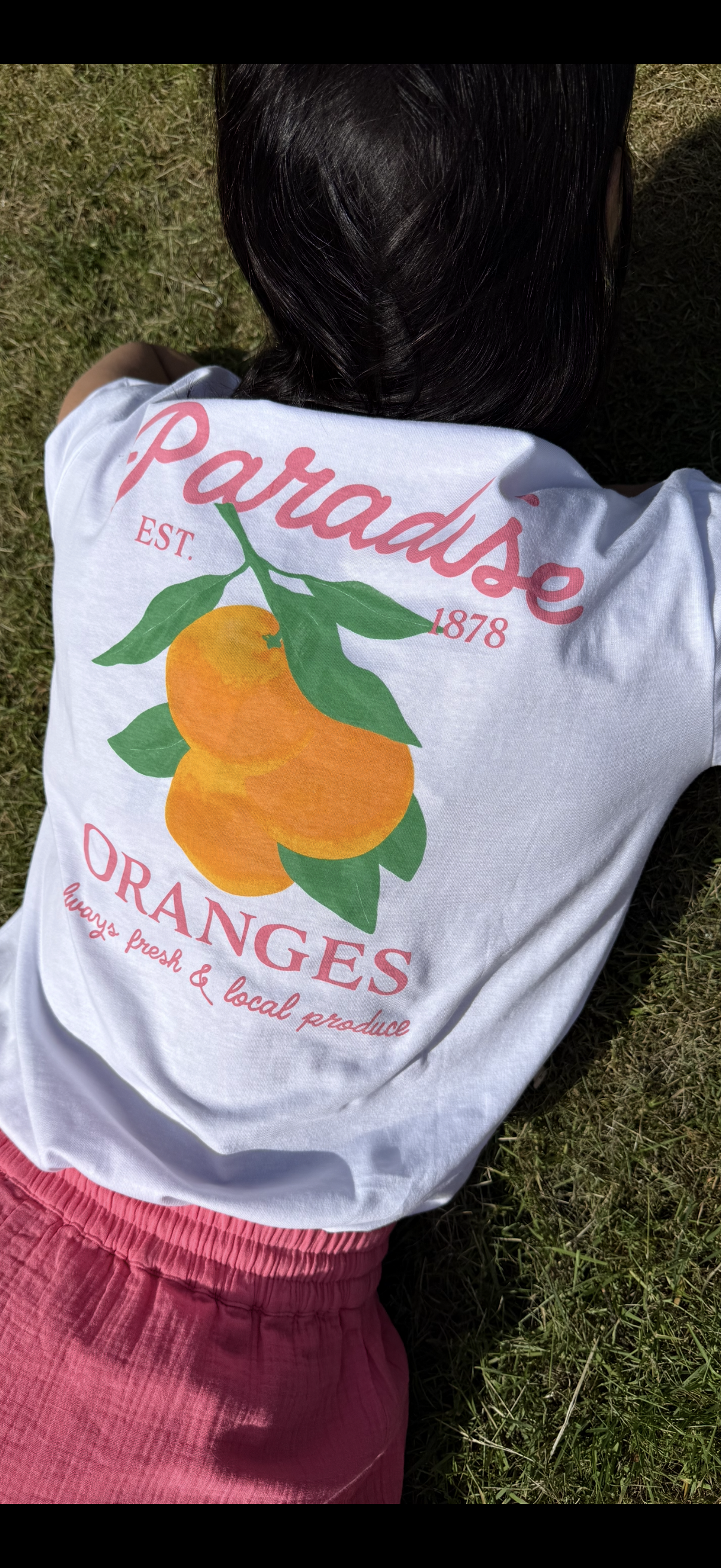 PCSUMMER SS PRINTED T-SHIRT
