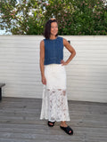 PCMAYA MW LACE ANKLE SKIRT