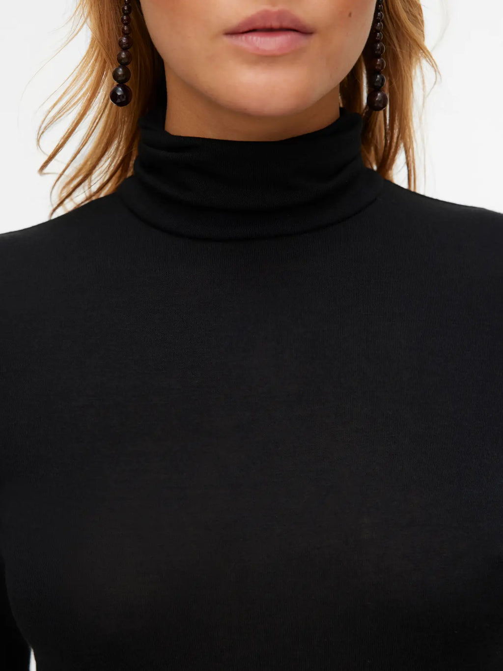 AWGLESHA LS ROLL NECK TOP