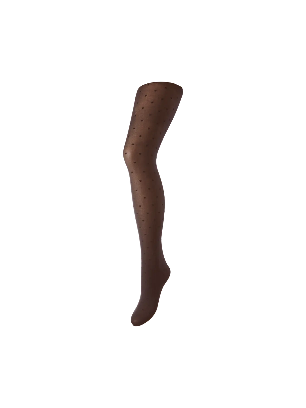 PCNEW NIKOLINE 20 DEN DOT TIGHTS HOT FUDGE
