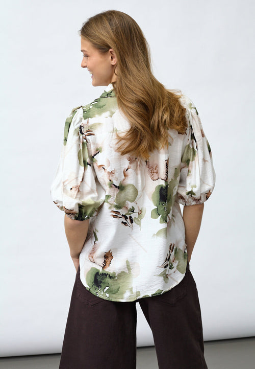 ELLA-SH81 FLOWER KHAKI