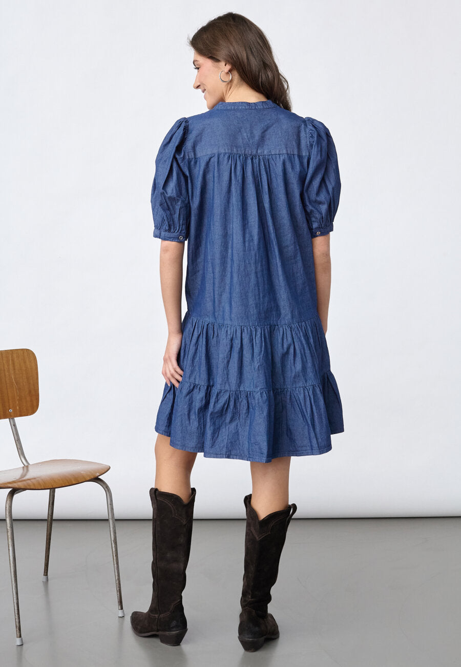 INUSA -DR2 DENIM KLÄNNING