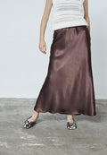 N.GEWO SKIRT- BROWN