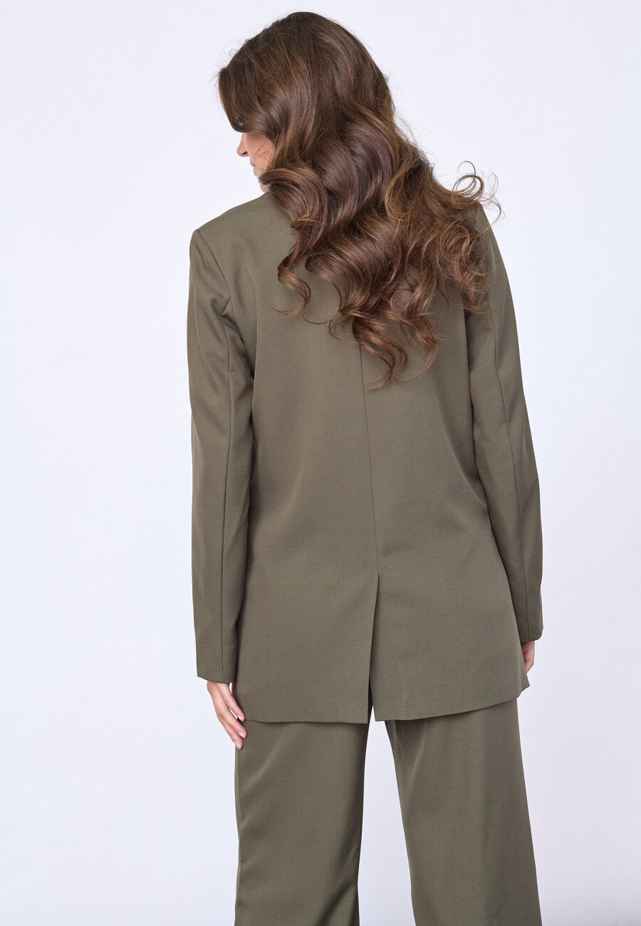 VIKSA-BL DARK OLIVE MELANGE