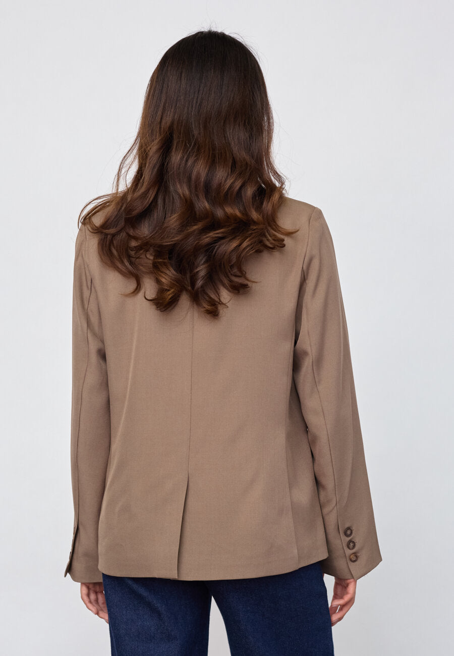VIKSA-HIGH.BL DARK SAND MELANGE