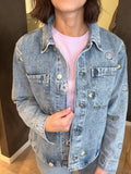 PCBENNIE LS DENIM JACKET