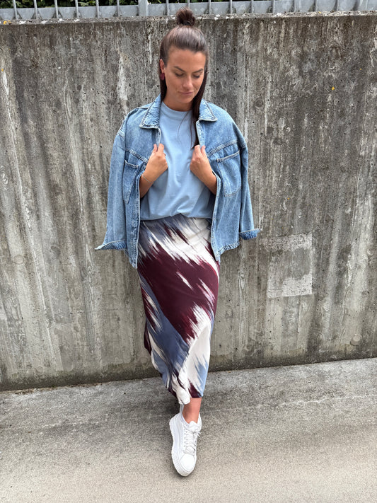 ONLCHIGO ANKEL SATIN SKIRT