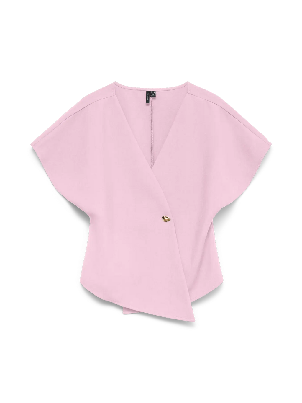 VMSMILLA SONJA SS V-NECK TOP PINK