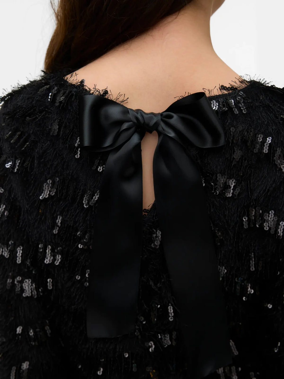 VMCYLLE LS O-NECK BOW SQ TOP