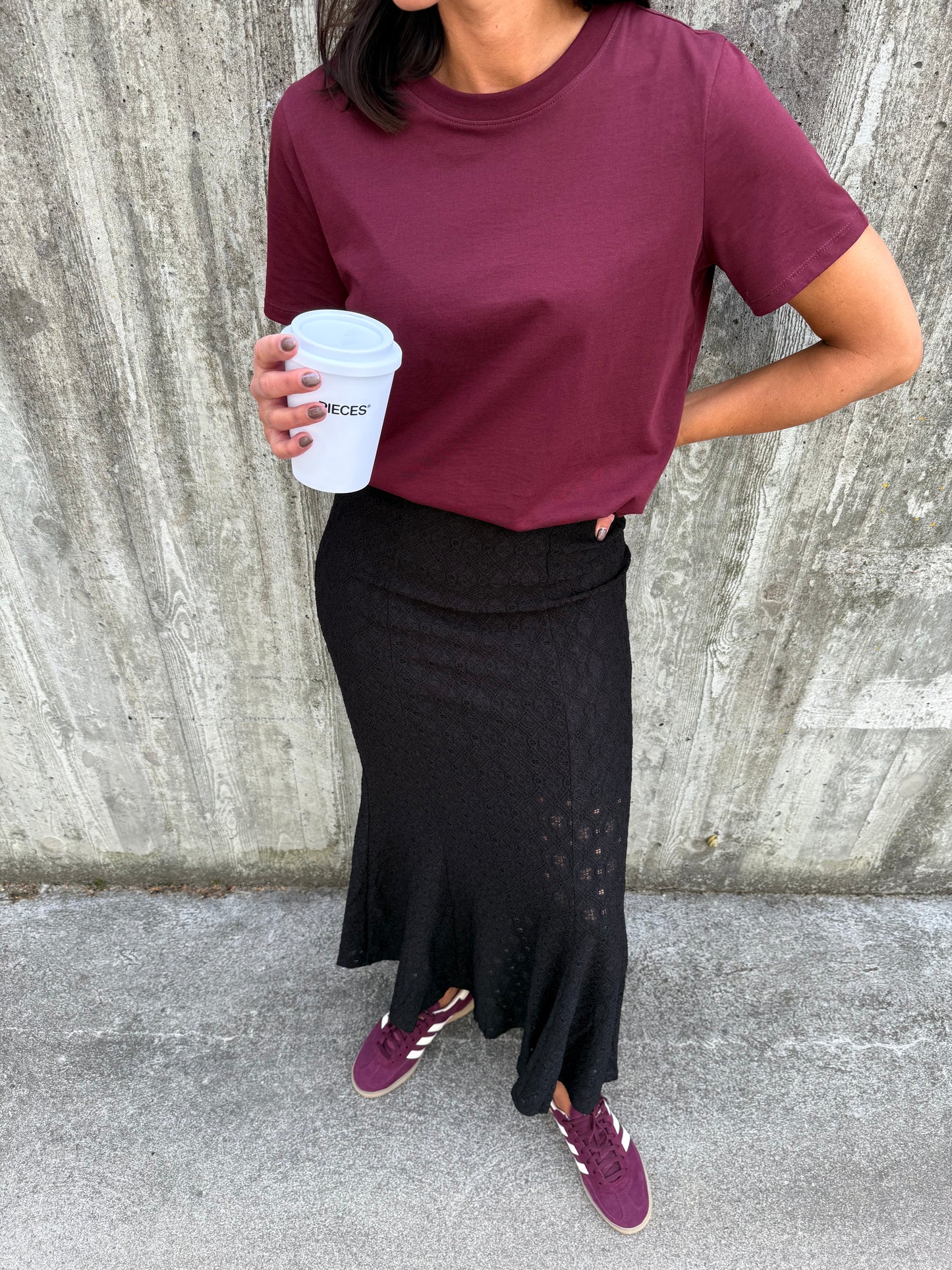 OBJLAILA MW LONG SKIRT
