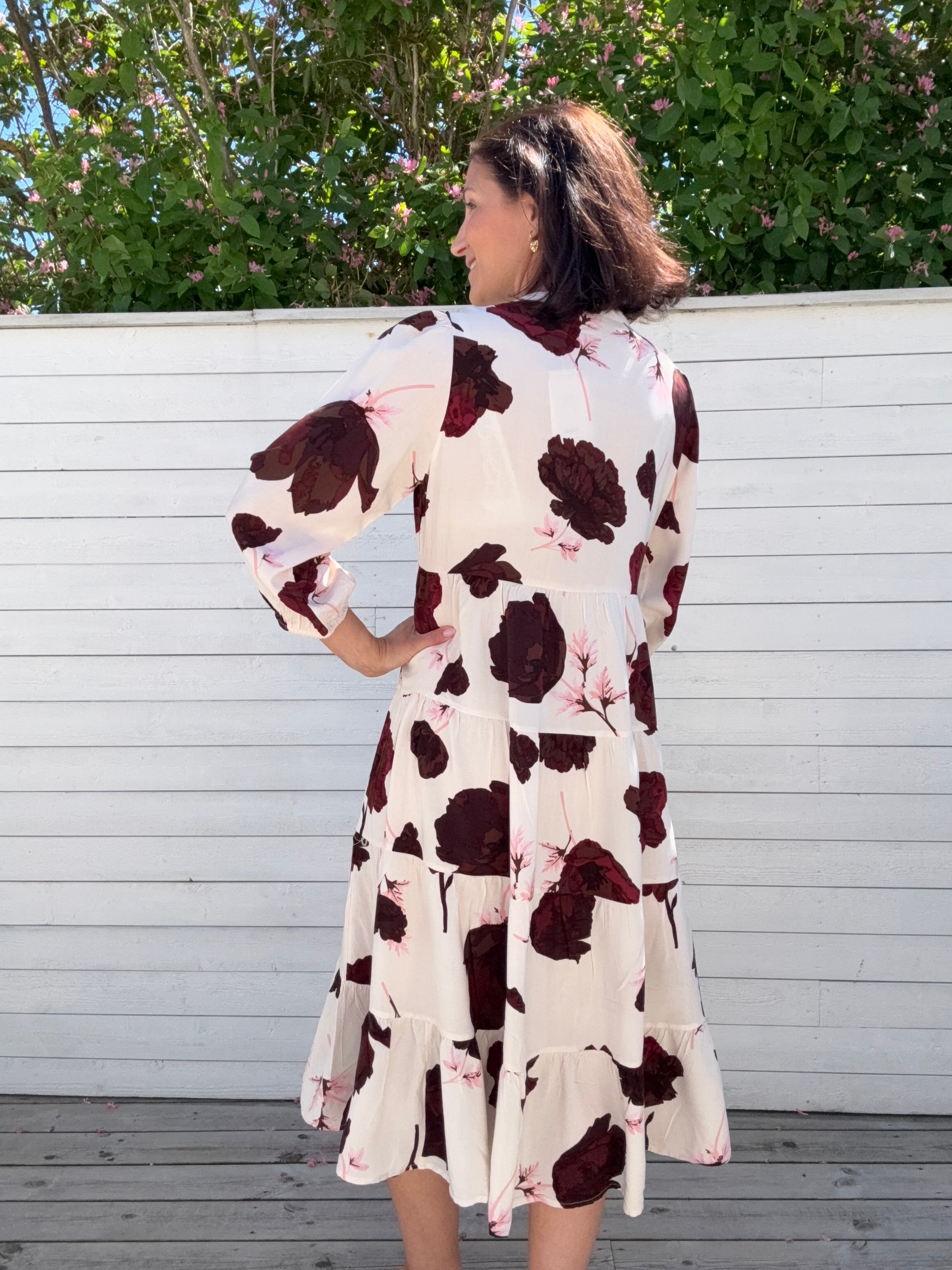 ONLMILANA SOLA 3/4 MIDI DRESS