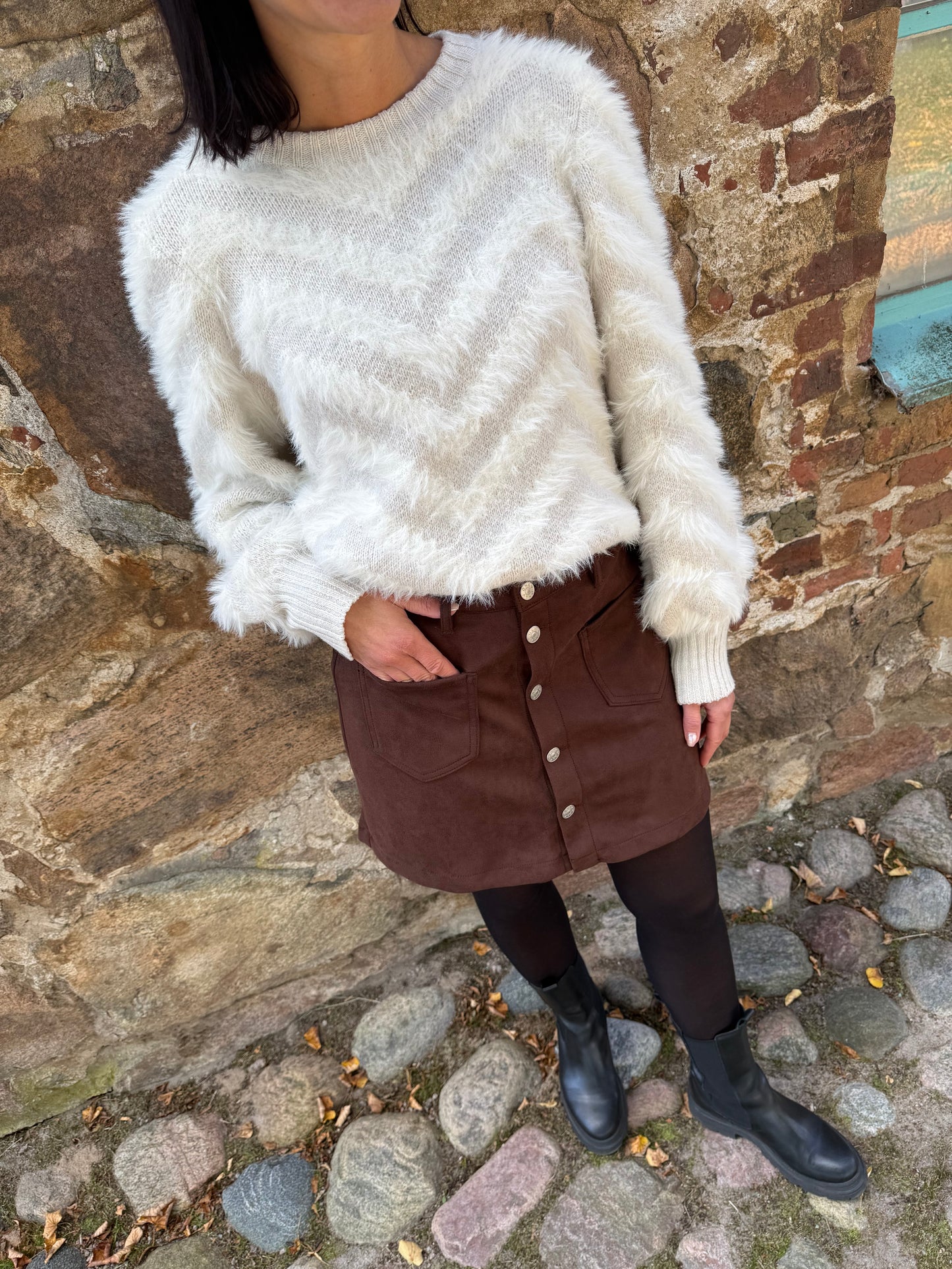 ONLAMAZING-STINA FAUX SUEDE SKIRT