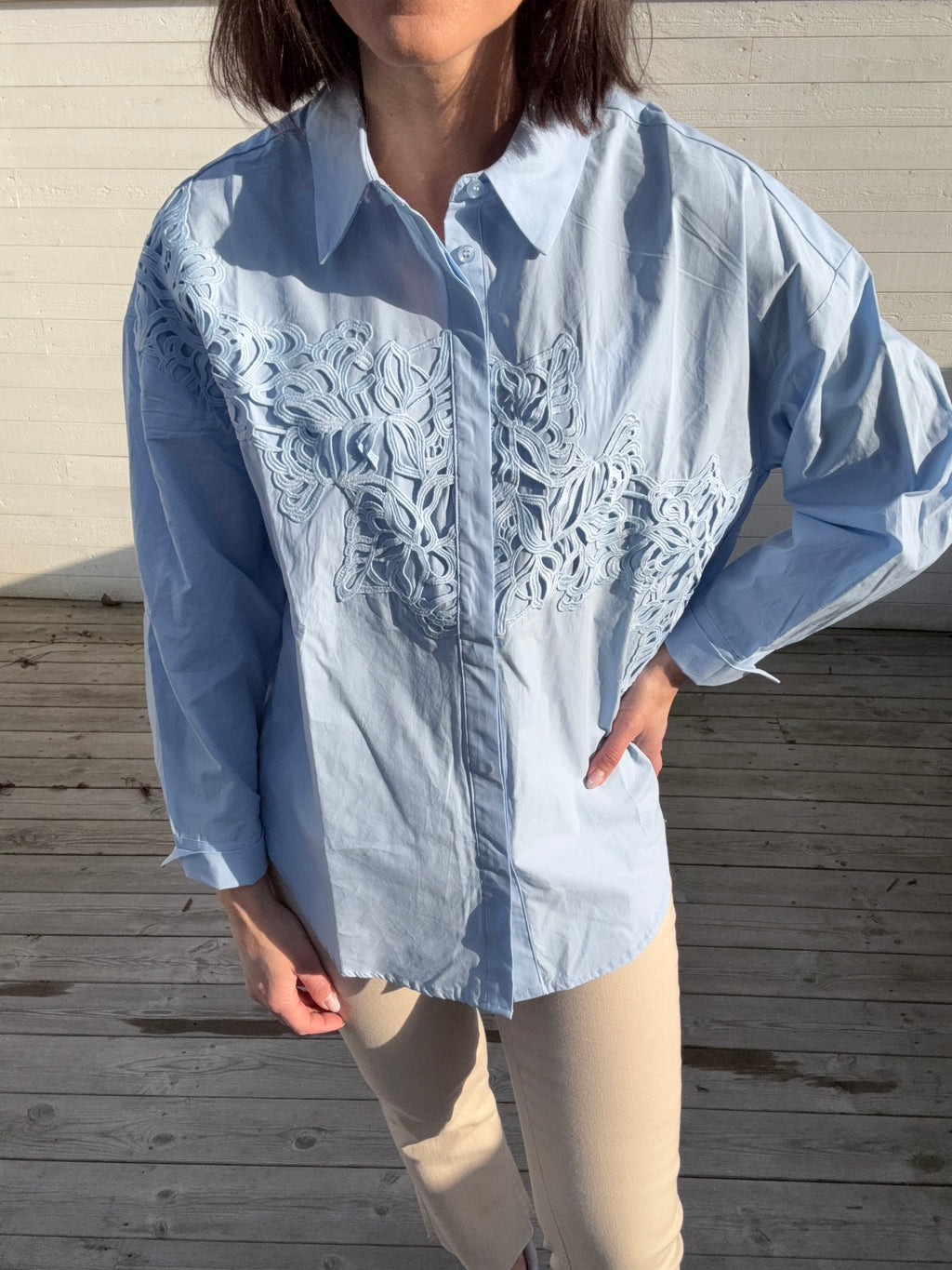 VILUKKA LACE SHIRT