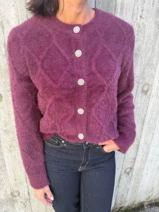 JDYJAYLA L/S O-NECK CARDIGAN FIG